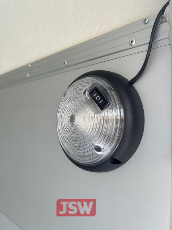 Debon Roadster C500 Box Van Trailer interior light