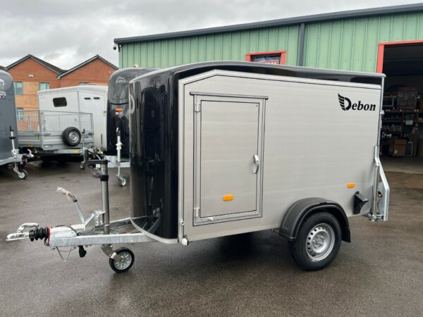 The dinky Debon Roadster C255 Box Van Trailer