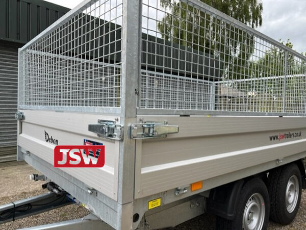 Debon PW2.4 3 way tipper trailer