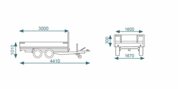 The Debon PW1.2 Rear Tipper