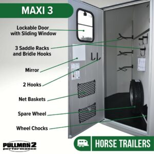 3 is the Magic Number
Cheval Liberté Maxi3 Horse Trailer..
