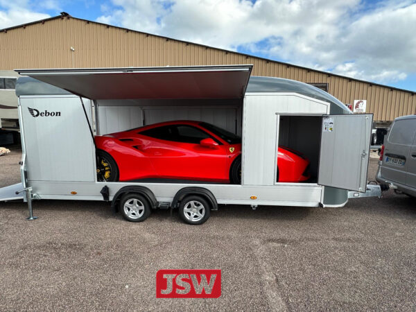 Debon C2000 Enclosed Car Transporter trailer