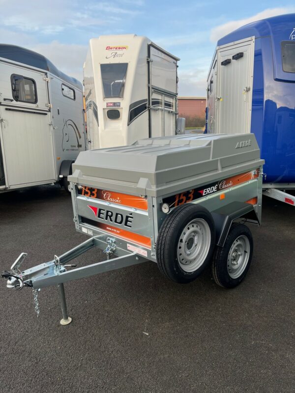 Erde 193 Unbraked Car Trailer