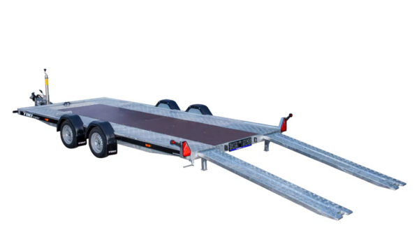 Tiki Auto -DRB Car Transporter Trailer - run up ramps