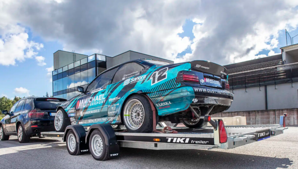 Tiki Car Transporter Trailer -DRB
